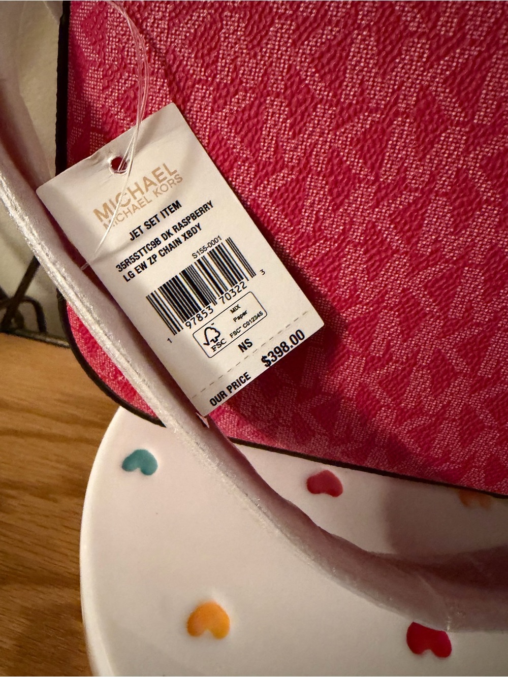 Michael Kors Jet Set Crossbody Nwt - Picture 5 of 8